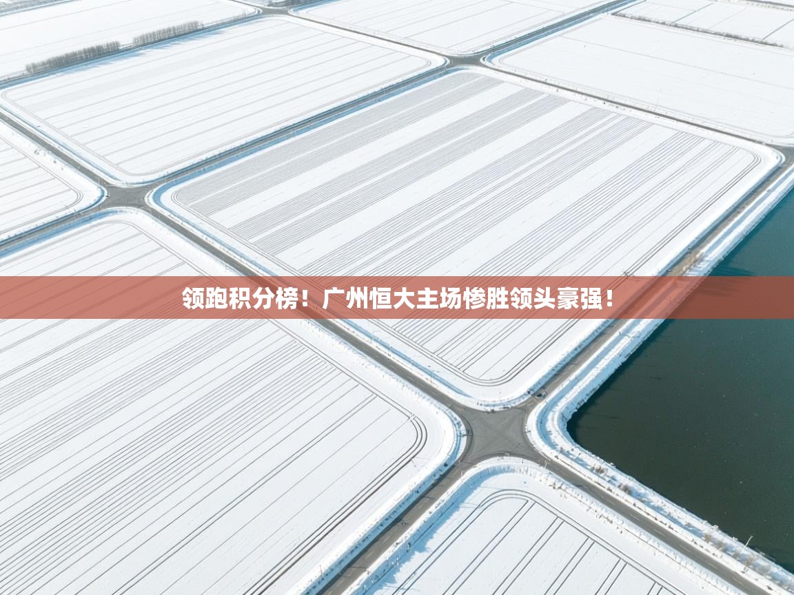 领跑积分榜！广州恒大主场惨胜领头豪强！  第2张