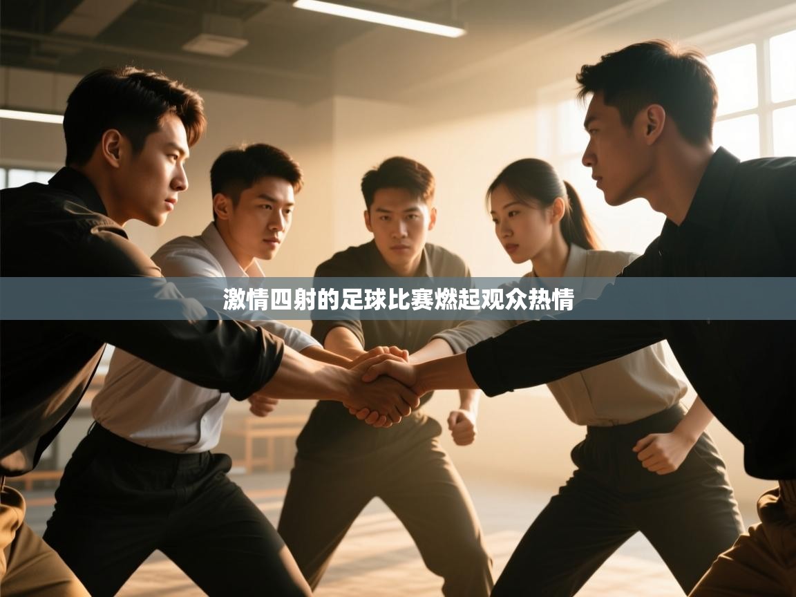 激情四射的足球比赛燃起观众热情  第1张